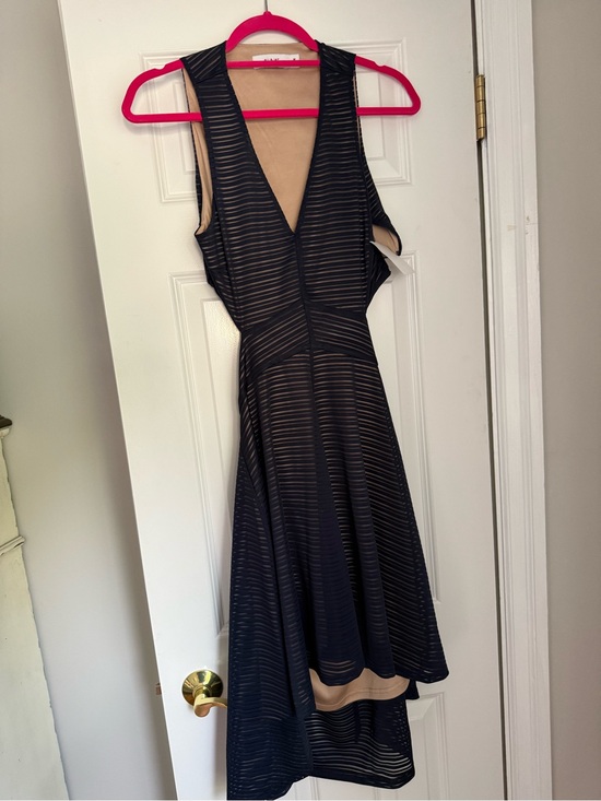 ALI & JAY Dresses & Skirts - ALI & JAY Black & Nude High-Low V-Neck Layered Dress
